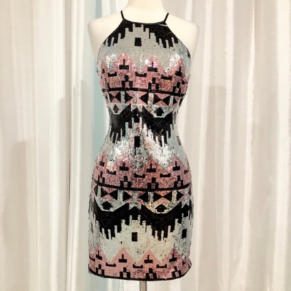 My Michelle Dresses & Skirts - My Michelle Sequin Dress (Size 7)